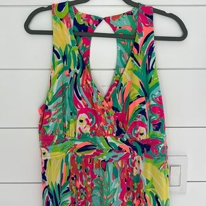 Lilly Pulitzer Gorgeous Brights Maxi Size L